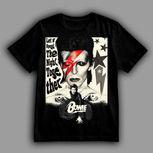 Футболка PrintBro David Bowie "Let's Spend The Night Together"