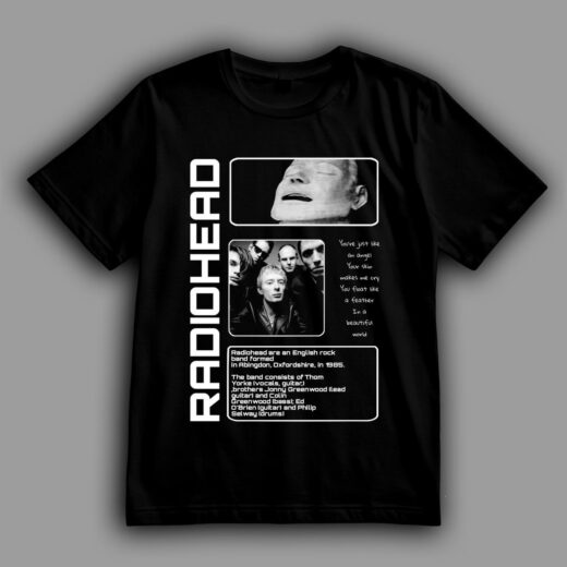 Футболка PrintBro Radiohead історія гурту
