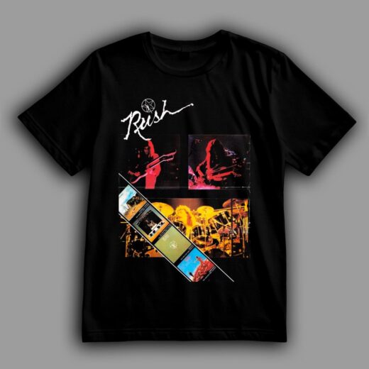 Футболка PrintBro Rush: Вінтажний Концертний Колаж