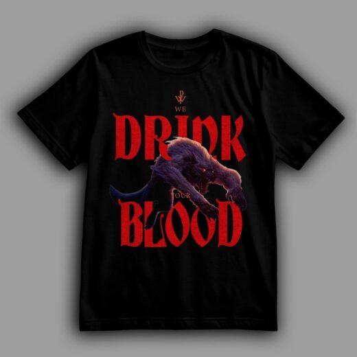 Футболка PrintBro Powerwolf "We Drink Your Blood" goodreclama