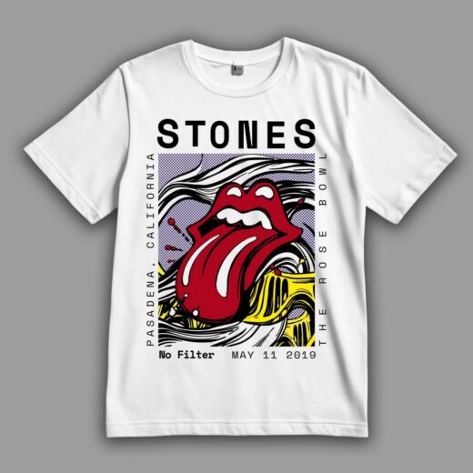 Футболка PrintBro The Rolling Stones у Пасадені