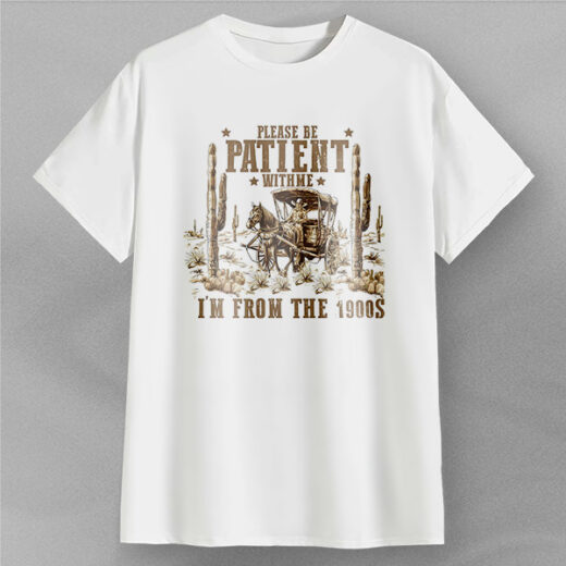 Футболка PrintBro Please be patient with me I`m from the 1900s PG07406 goodreclama Білий
