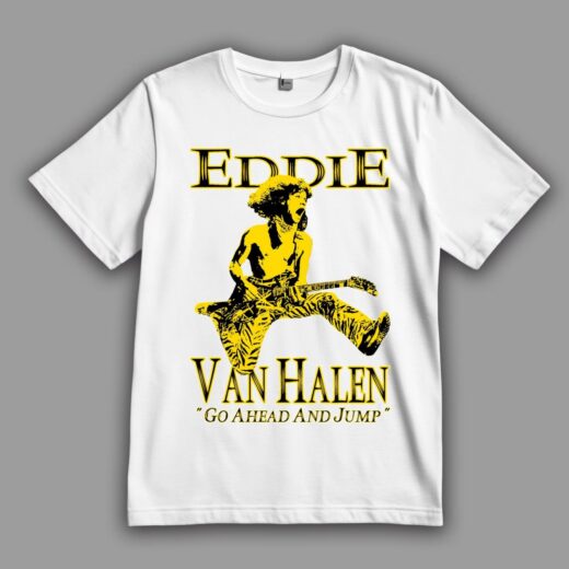 Футболка PrintBro Eddie Van Halen "Go ahead and jump"