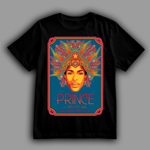 Футболка PrintBro Постер до виступу Prince та гурту 3RDEYEGIRL PG10747