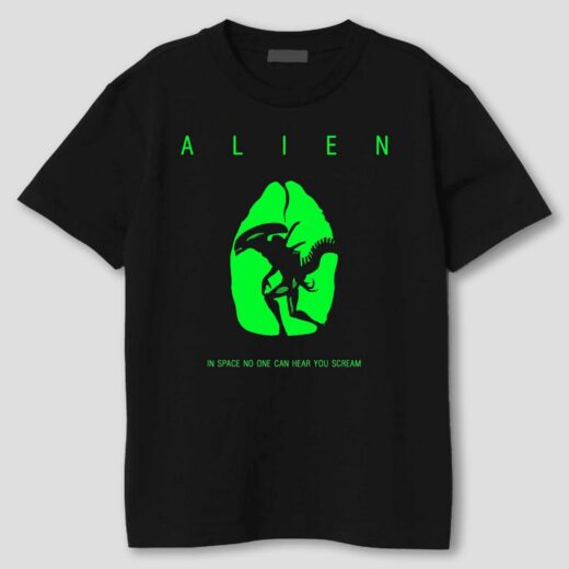 Жіноча футболка PrintBro Alien. In space no one can hear you scream PG10535