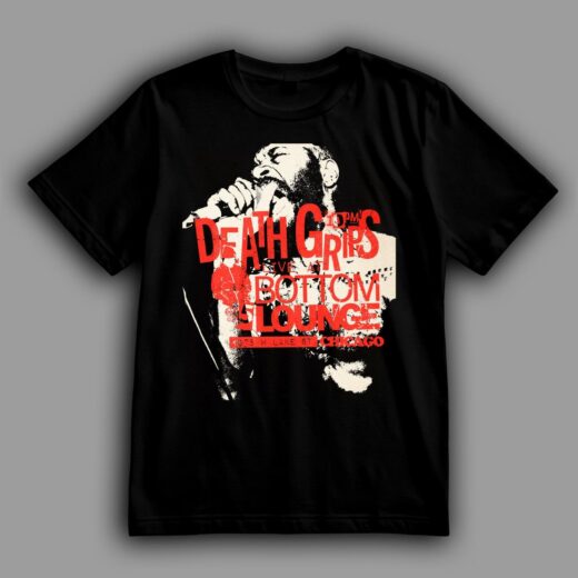 Футболка PrintBro Експериментальна хіп-хоп група Death Grips у клубі Чикаго Bottom Lounge