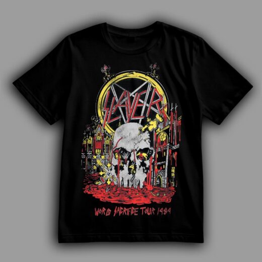Футболка PrintBro Slayer Gothicana EMP "World Sacrifice"