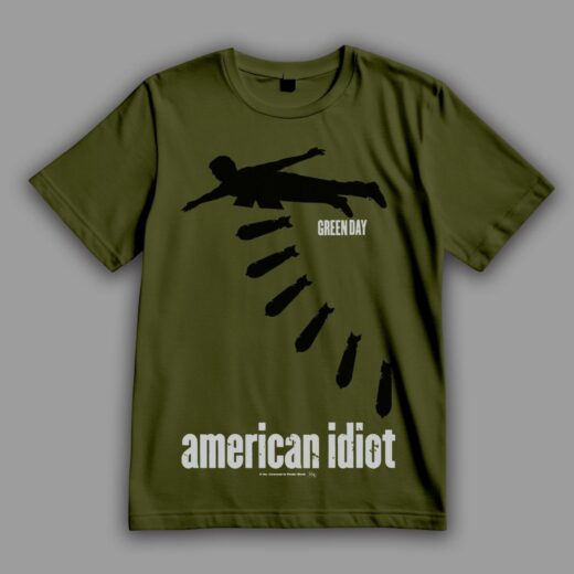 Футболка PrintBro Green Day "American Idiot" критика та піднесення культури PG09629