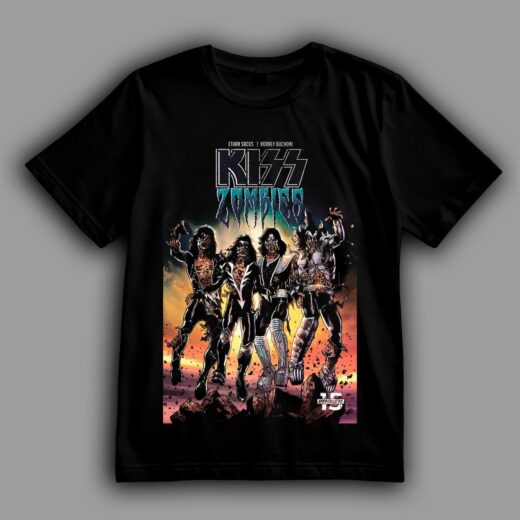 Футболка PrintBro Kiss "Zombies"