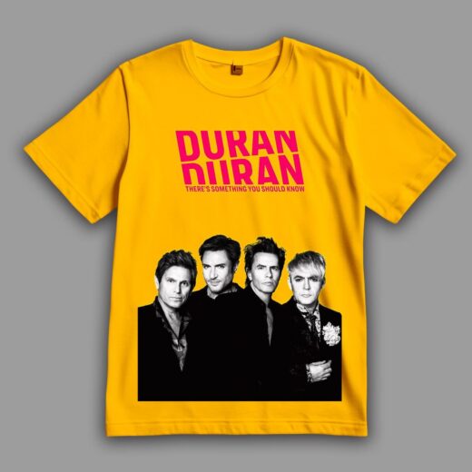 Футболка PrintBro Duran Duran "There's something you should know" Жовтий