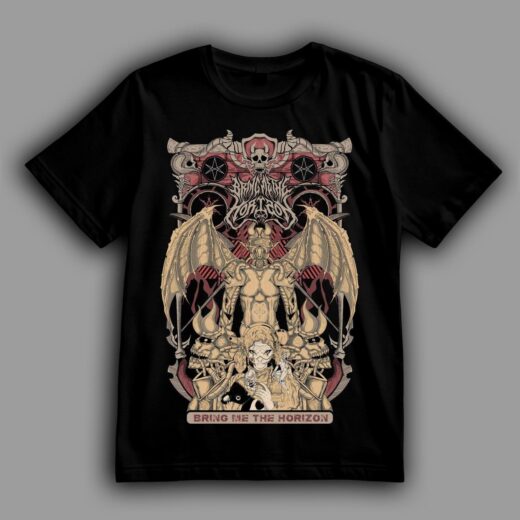 Футболка PrintBro Bring Me The Horizon Cyber-Demon Awakening