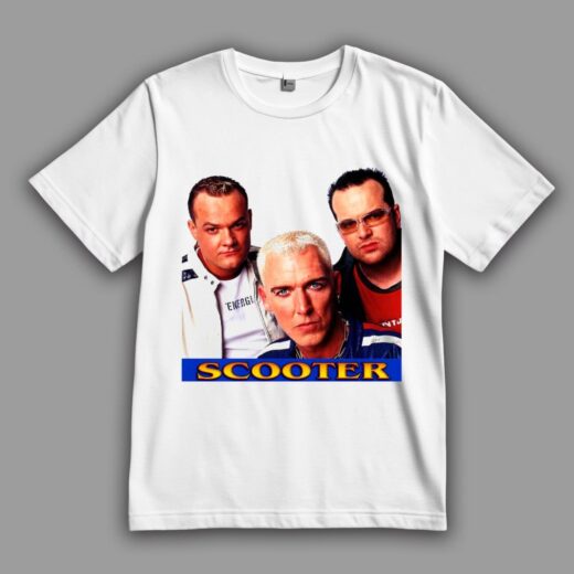 Футболка PrintBro Scooter техно-група з Гамбурга PG10686