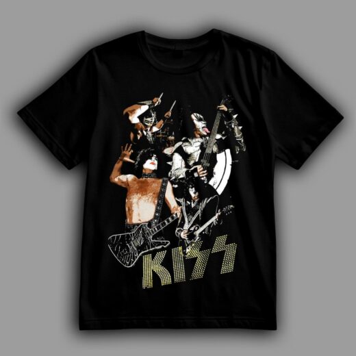 Футболка PrintBro Kiss: Королі епатажу та легенди сцени