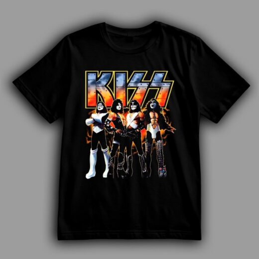Футболка PrintBro Kiss: Ікони сцени