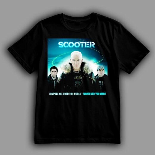 Футболка PrintBro Scooter "Jumping All Over the World - Whatever You Want" PG10757