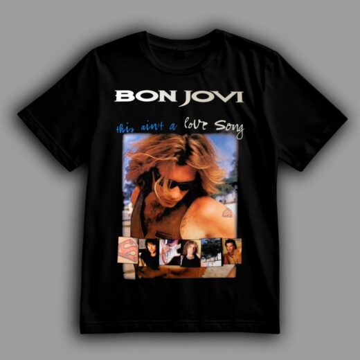 Футболка PrintBro Bon Jovi "This ain't a love Song"