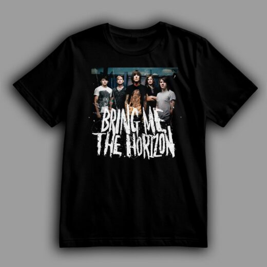 Футболка PrintBro Bring Me The Horizon «золотий» склад гурту