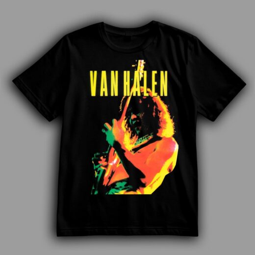 Футболка PrintBro Eddie Van Halen, що грає на гітарі