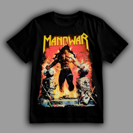 Футболка PrintBro Manowar "Louder Than Hell"