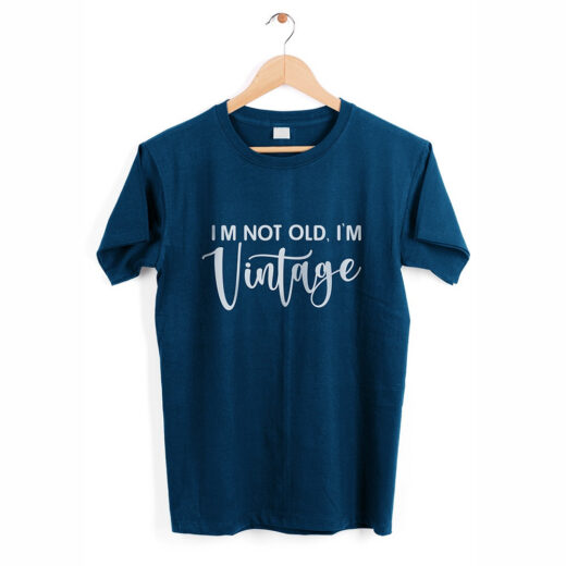 Футболка PrintBro I`m no old I`m vintage PG065605 goodreclama Синій
