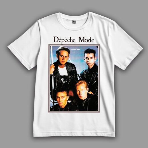 Футболка PrintBro Depeche Mode гурт у молодості PG09550