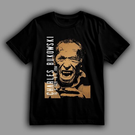 Футболка PrintBro Charles Bukowski 16.8.1920-9.3.1994 PG09328