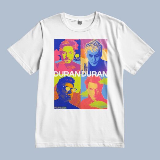 Футболка PrintBro чоловіча Duran Duran PG09171 Білий