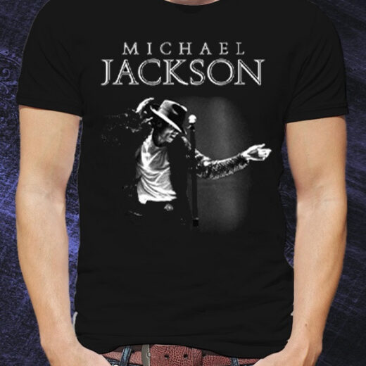 Чоловіча футболка PrintBro "Michael Jackson" відоме фото з концерту Smooth Criminal PG00940