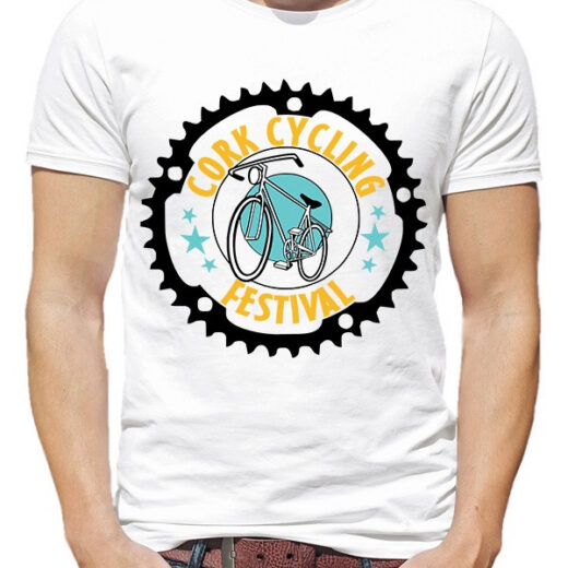 Футболка PrintBro чоловіча Corn Cycling Festival PG00686 goodreclama Білий