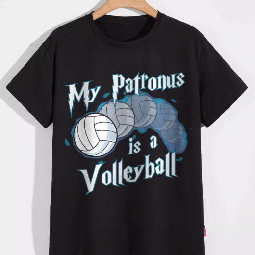 Футболка PrintBro My Patronus є Volleyball PG03395 goodreclama Чорний
