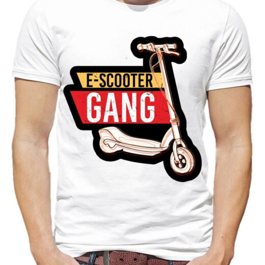 Футболка PrintBro чоловіча E-Scooter Gang PG00543 goodreclama Білий