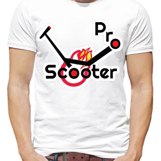 Футболка PrintBro чоловіча Pro Scooter PG00551 goodreclama Білий