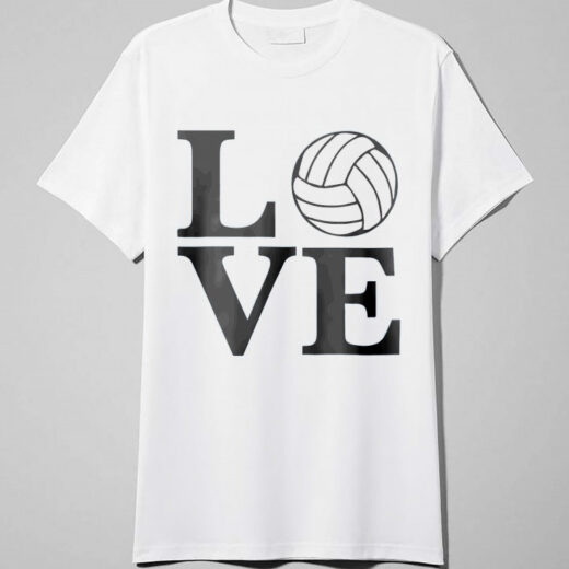 Футболка PrintBro Volleyball Love PG03386 goodreclama Білий