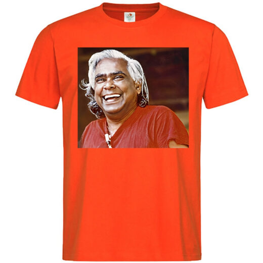 Футболка PrintBro Вишнудевананда Сарасваті - йога PG04291 goodreclama Помаранчевий (Orange)