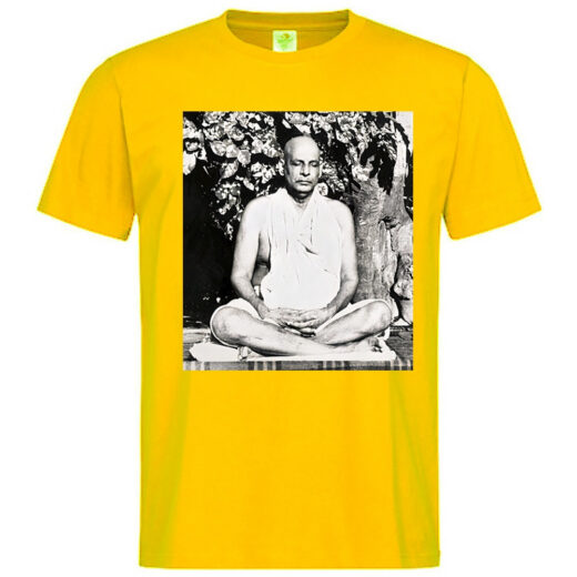 Футболка PrintBro Swami Sivananda Saraswati - yoga PG04290 goodreclama Жовтий
