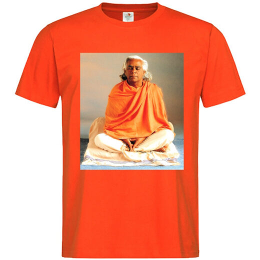 Футболка PrintBro Vishnudevananda Saraswati - yoga PG04292 goodreclama Помаранчевий (Orange)