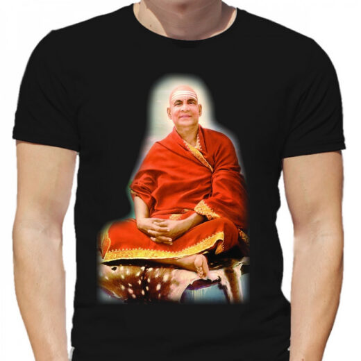 Футболка PrintBro Swami Sivananda - yoga PG04277 goodreclama Чорний