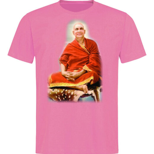Футболка PrintBro Swami Sivananda - yoga PG04277 goodreclama Розовий