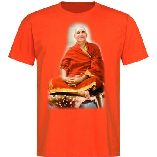 Футболка PrintBro Swami Sivananda - yoga PG04277 goodreclama Помаранчевий (Orange)