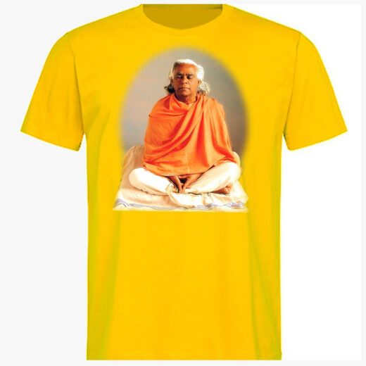 Футболка PrintBro Vishnudevananda Saraswati - yoga PG04292 goodreclama Жовтий