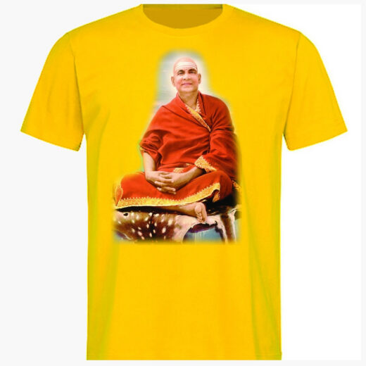 Футболка PrintBro Swami Sivananda - yoga PG04277 goodreclama Жовтий
