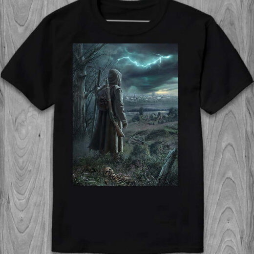 Футболка PrintBro STALKER Shadow of Chernobyl PG05867 Чорний