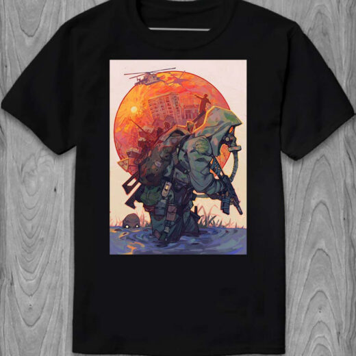 Футболка PrintBro STALKER poster PG05859 Чорний