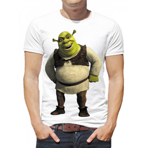 Футболка PrintBro чоловіча Велетень Шрек - Shrek PG00073 Білий