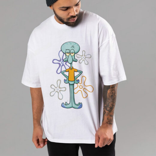 Футболка PrintBro Squidward Tentacles PG065611 Білий