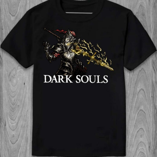 Футболка PrintBro Dark Souls Remastered PG05703 Чорний