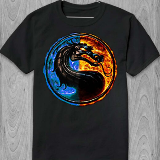 Футболка PrintBro Mortal Kombat PG05664 Чорний