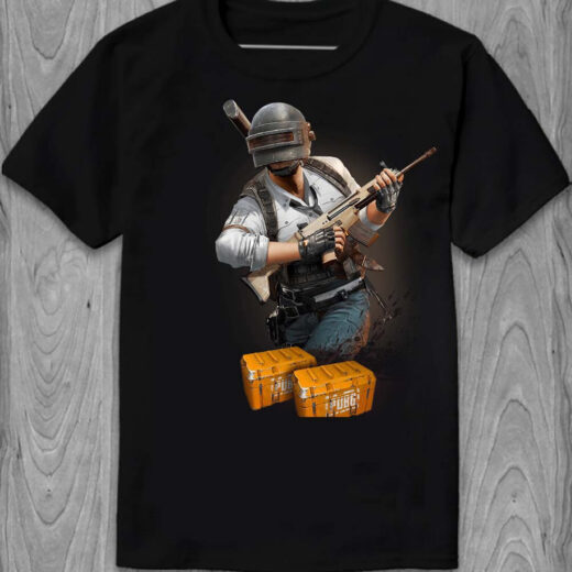 Футболка PrintBro PUBG: Battlegrounds poster PG05905 Чорний