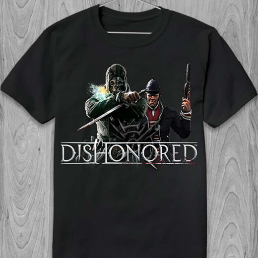 Футболка PrintBro Dishonored PG05627 Чорний