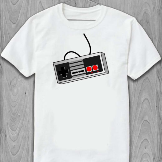 Футболка PrintBro Nintendo NES Controller PG05704 Білий
